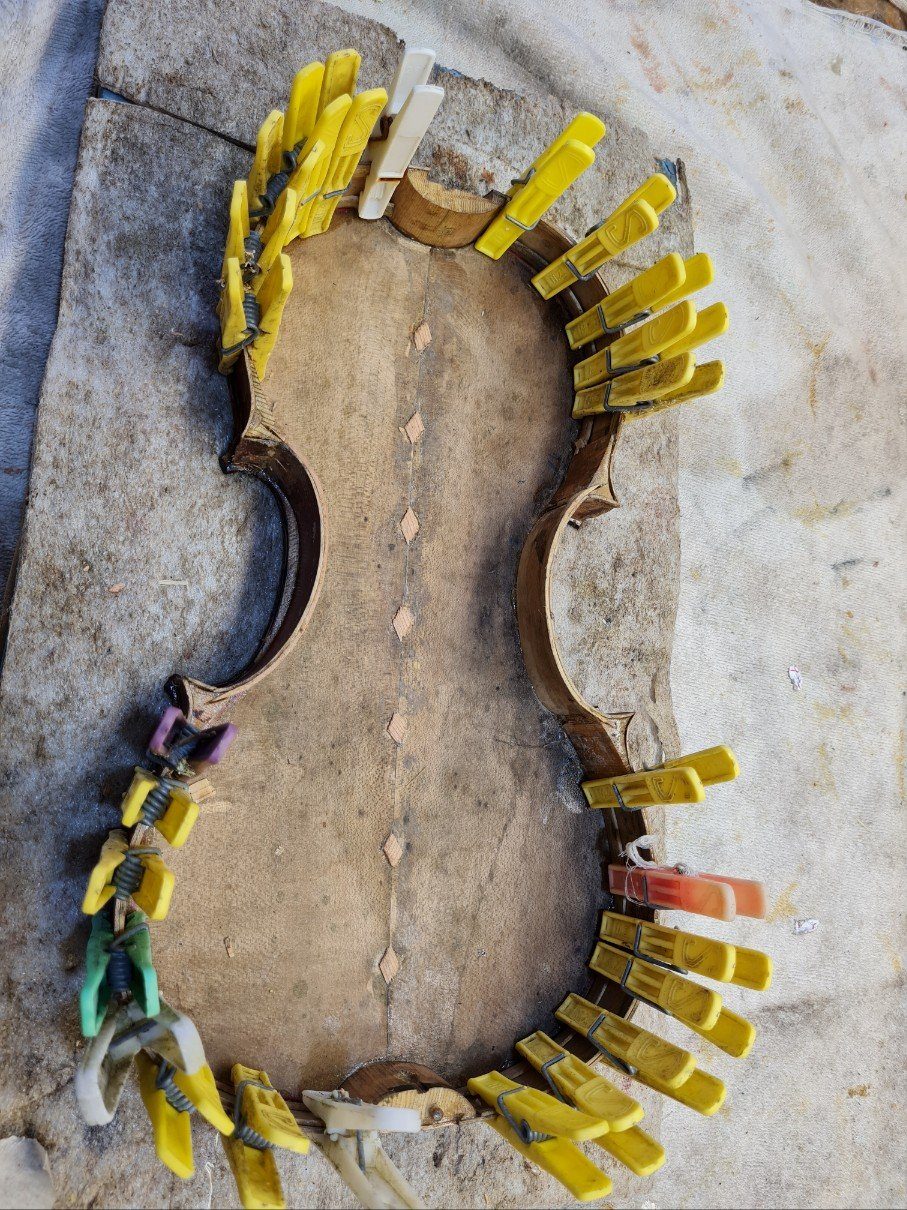 Violin restoration, photo 7